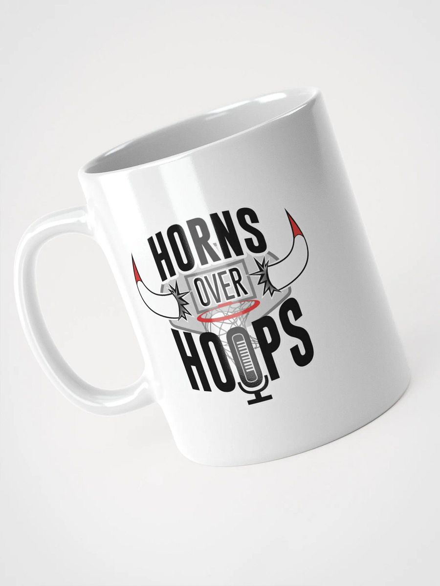 The Horns Over Hoops White Official Mug product image (9)