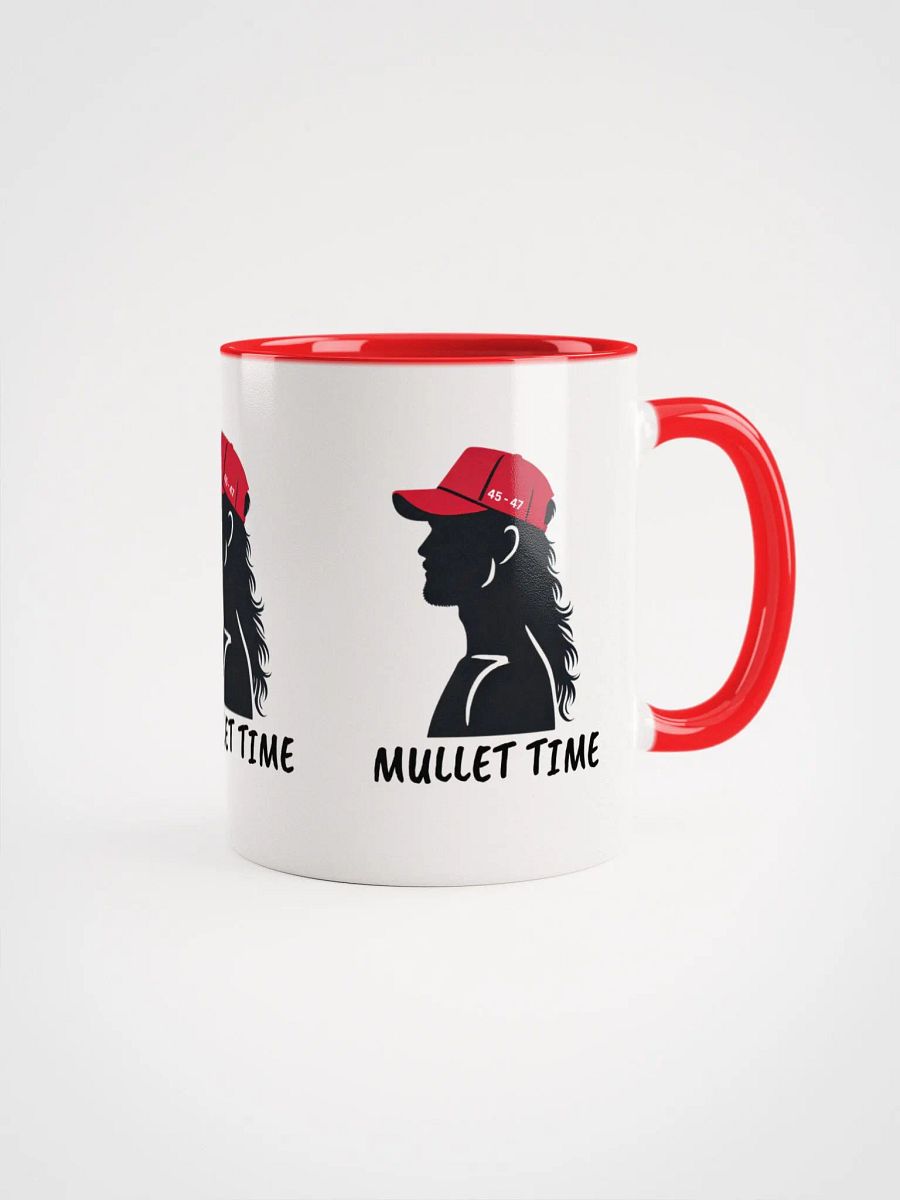Trump 2024 Victory Coffee Mug, Mullet Lovers, 45 - 47 Hat, Patriotic Coffee Mug product image (1)