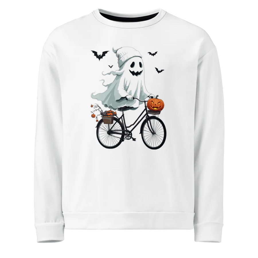 Halloween Ghost Riding on Bicycle product image (1)
