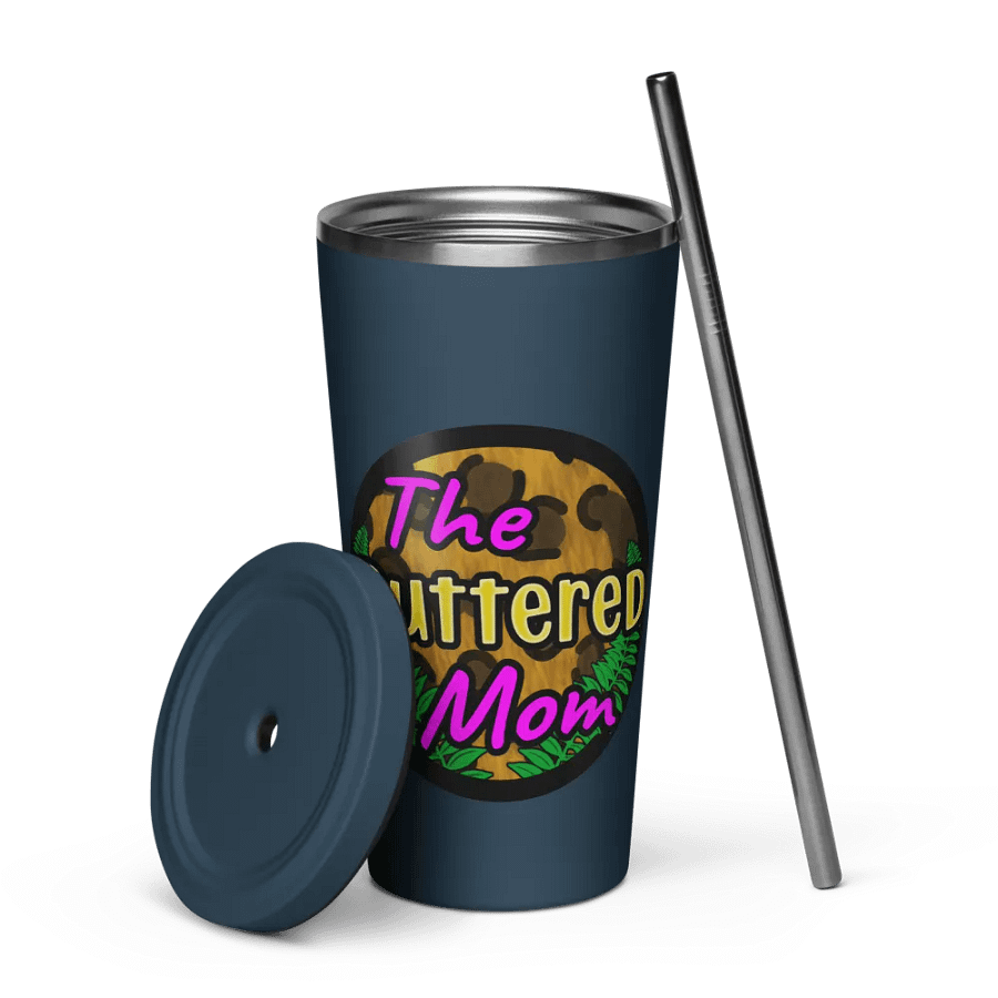 Buttered Mom Tumbler W/Straw product image (3)
