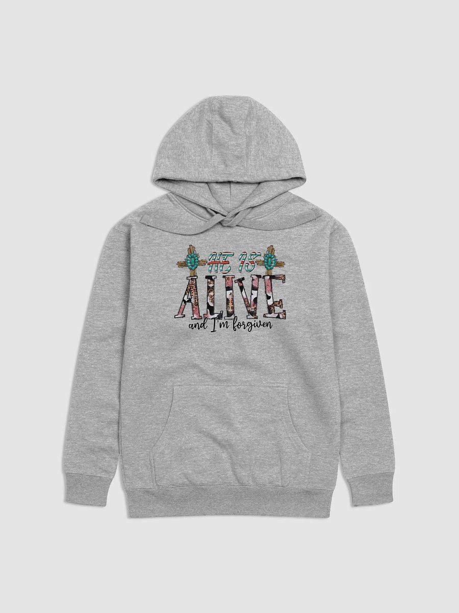 He Is Alive & I'm Forgiven - Adult Hoodie product image (2)