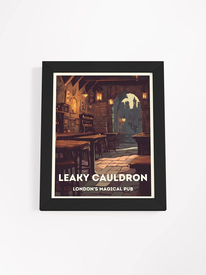 Leaky Cauldron Vintage Travel Poster product image (1)