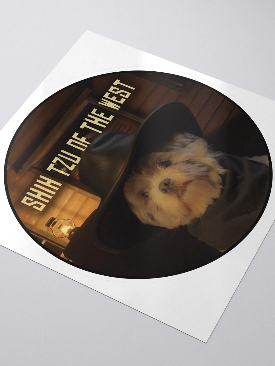 Shih Tzu of the West Gizmo Night Sticker product image (3)