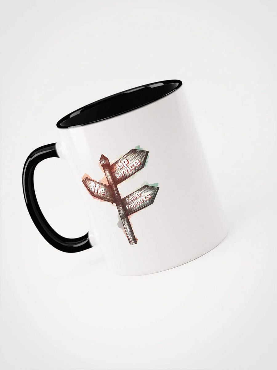 Me vs. Lies Ceramic Mug with Color Inside product image (33)