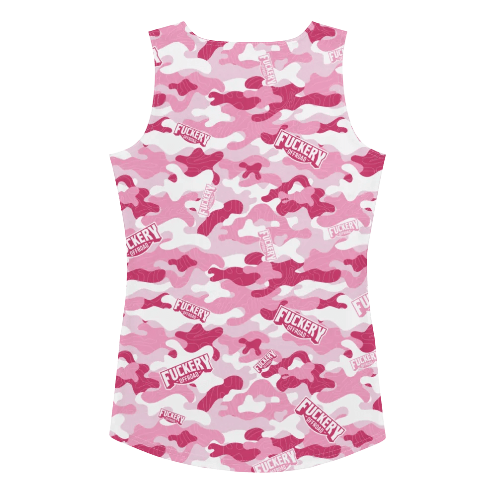 Ladies Fuckey Offroad Tank Top - Pink product image (3)