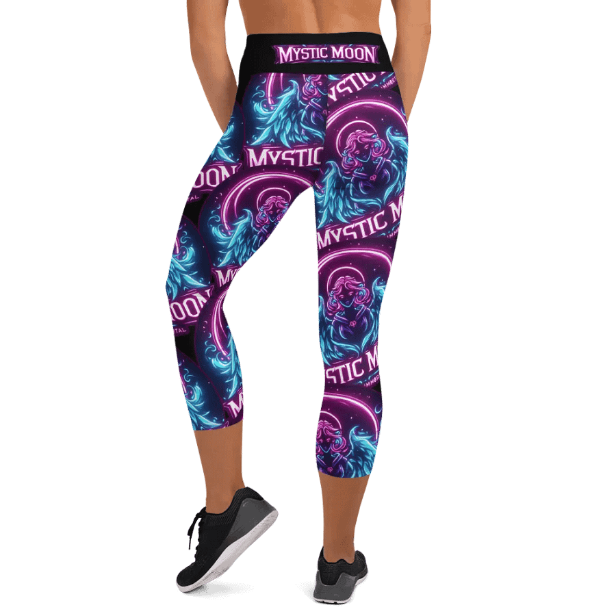 Mystic Moon Goddess Yoga Capris product image (5)