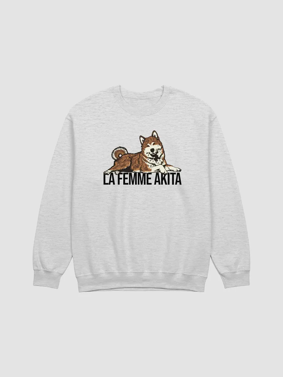 La Femme Akita Sweatshirt of an Akita Inu (Brindle) | Funny Shirt for Akita Paw-rents product image (25)