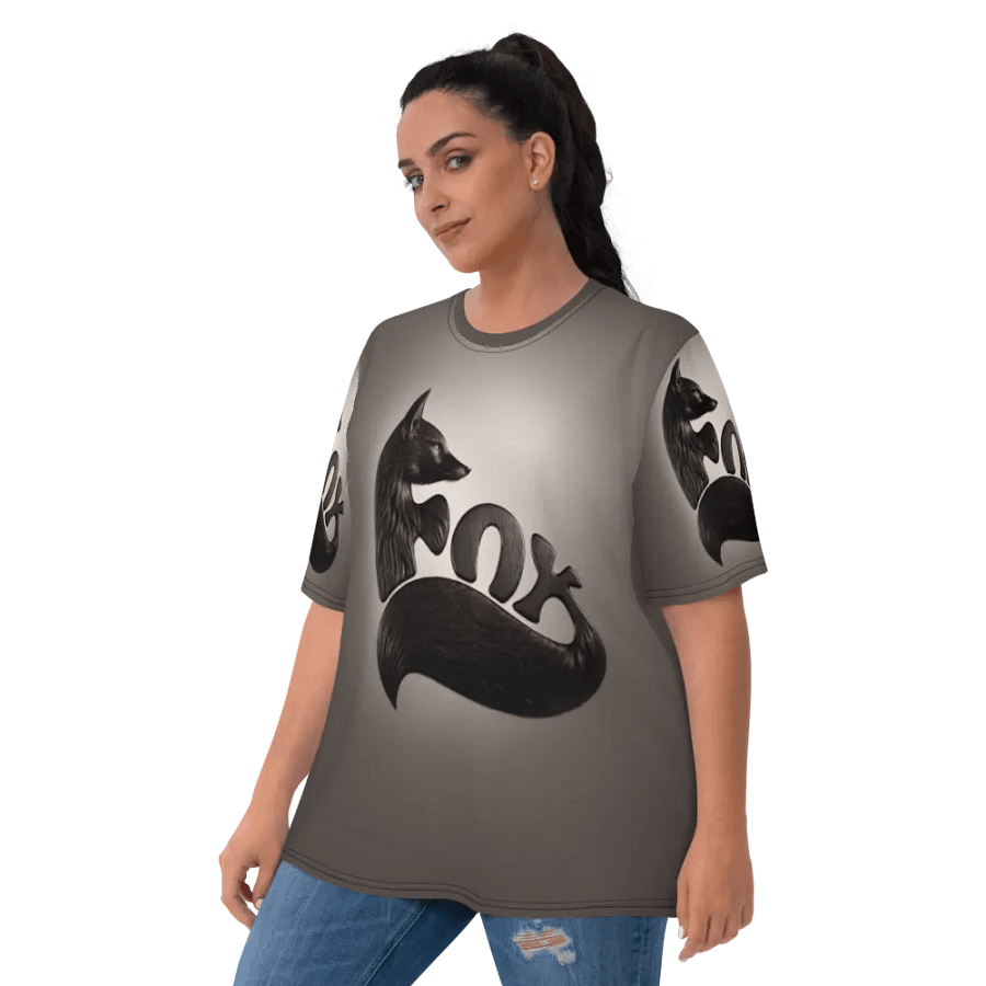 Black Fox Typography T shirt product image (9)