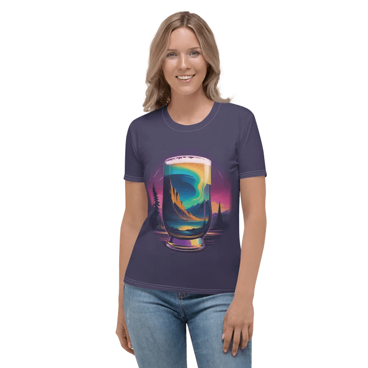 Beer Sunset All Over Print T-shirt product image (2)