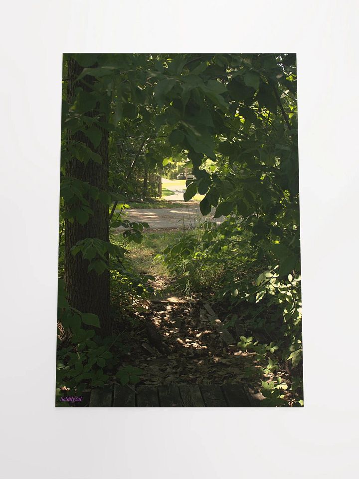Nature Surrounded (paper poster) product image (2)