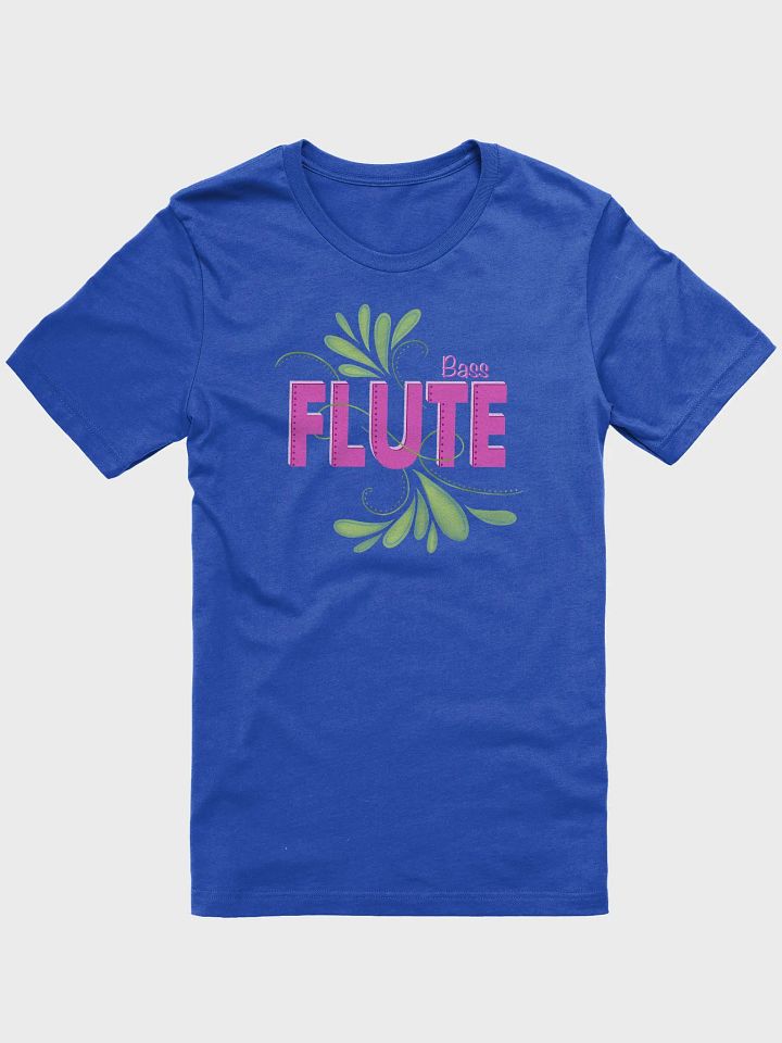 Flute Flourish T-Shirt - Bass (Royal Blue) - Unisex Fit product image (1)