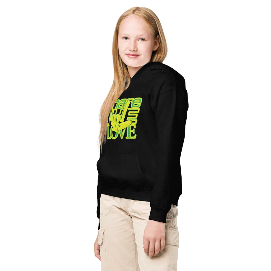 3D Share The Love Youth Hoodie product image (4)
