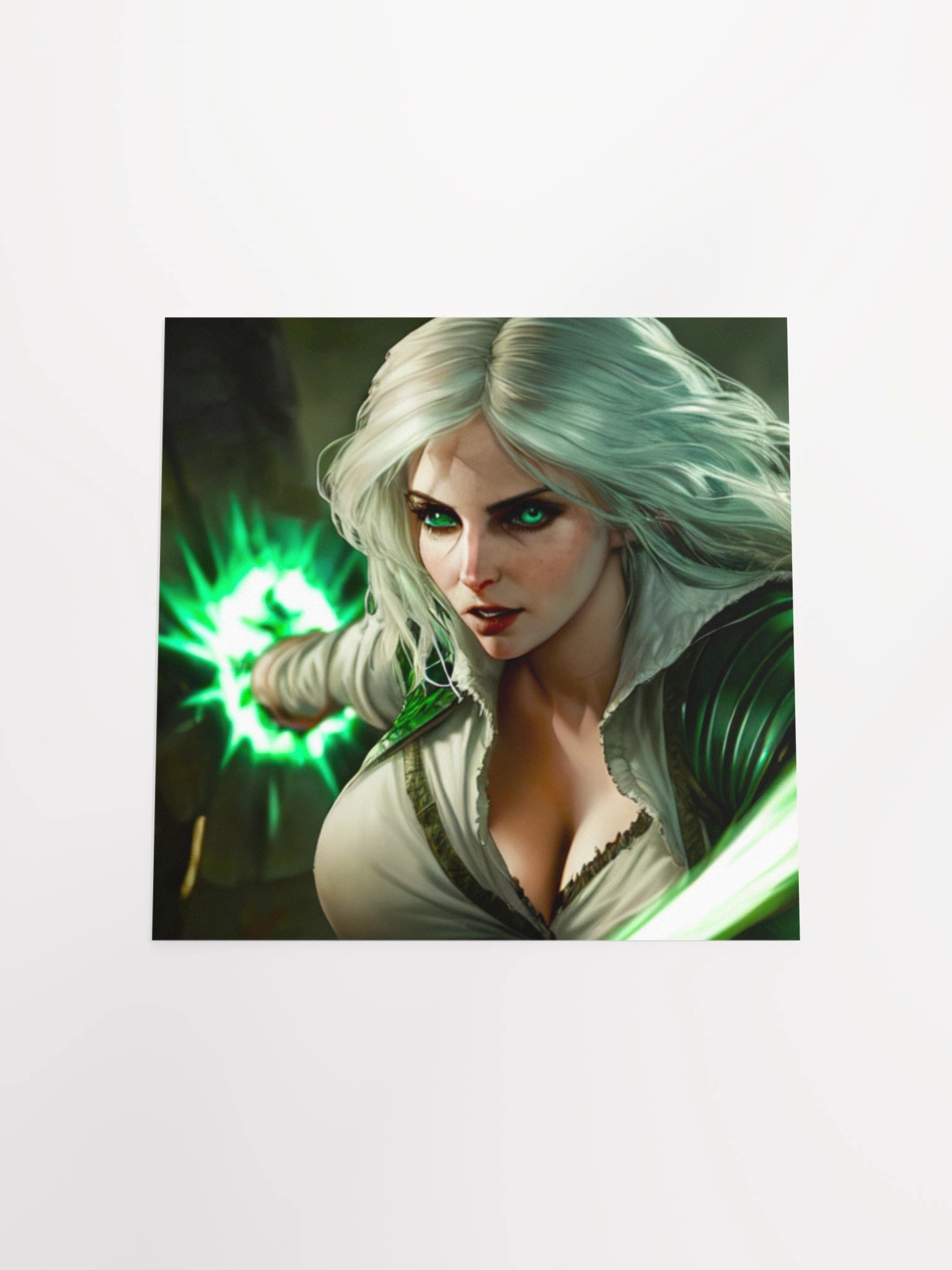 Glowing Green Energy Poster product image (19)