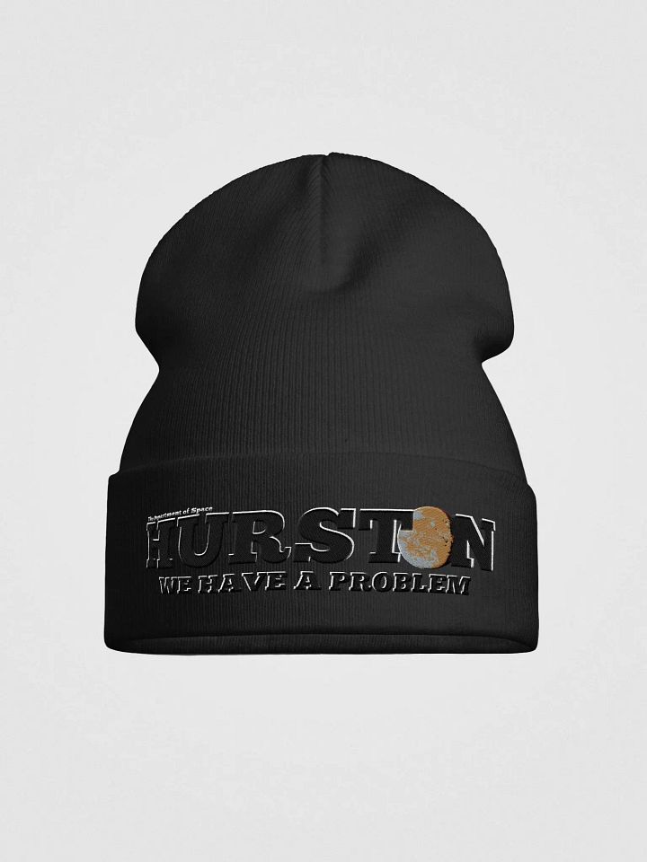Hurston we have a problem Embroidered Beanie product image (1)