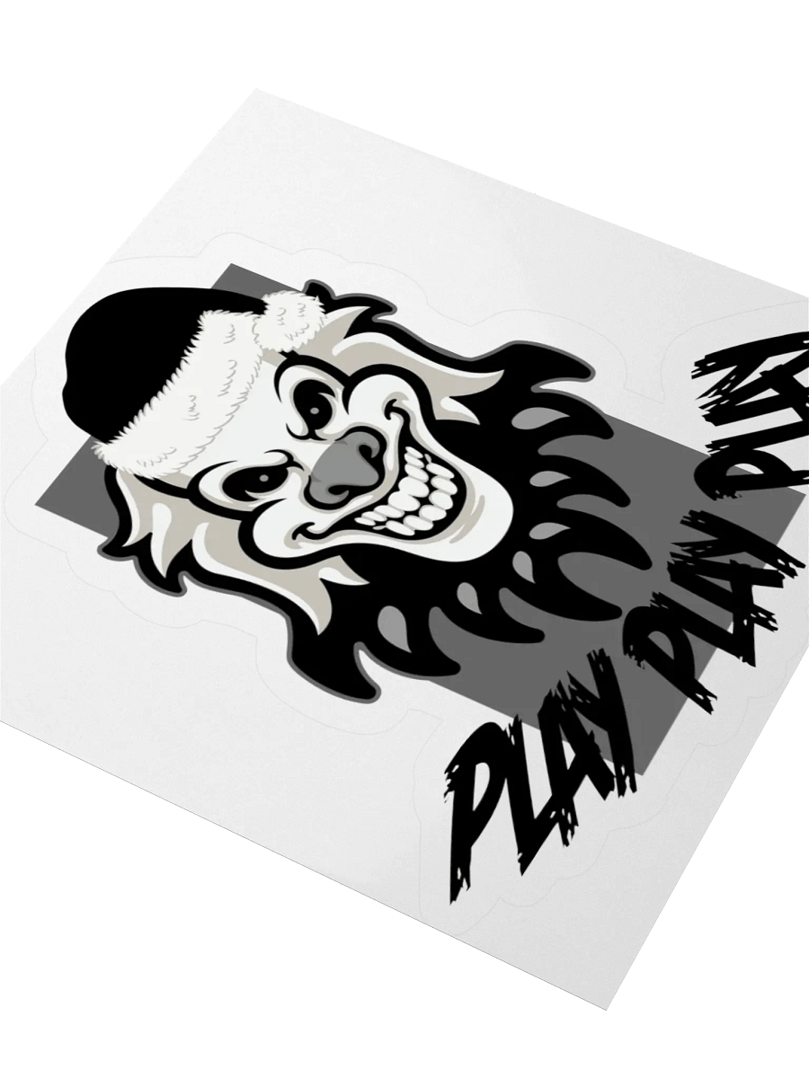 The Carn-evil Way PLAY PLAY PLAY Sticker product image (3)