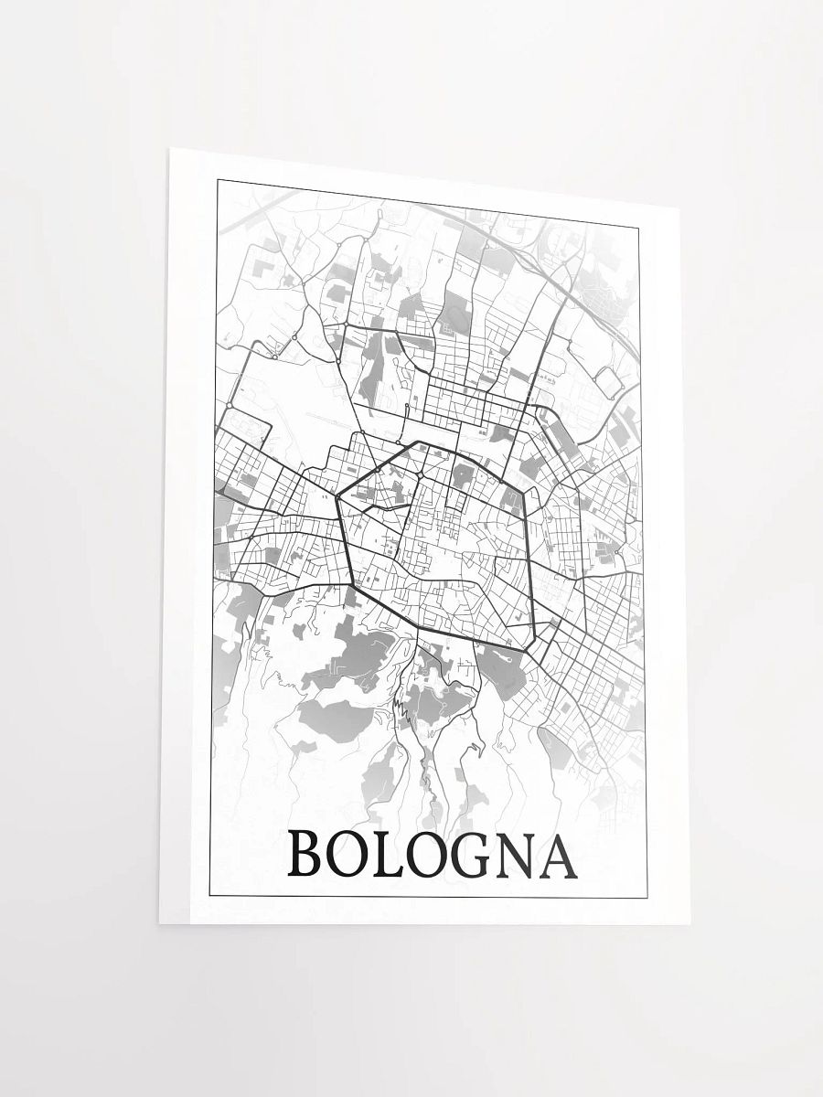 Bologna, Italy, city map print product image (14)