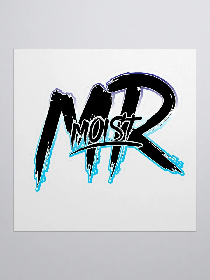 Mr Moist Gradient Sticker product image (1)