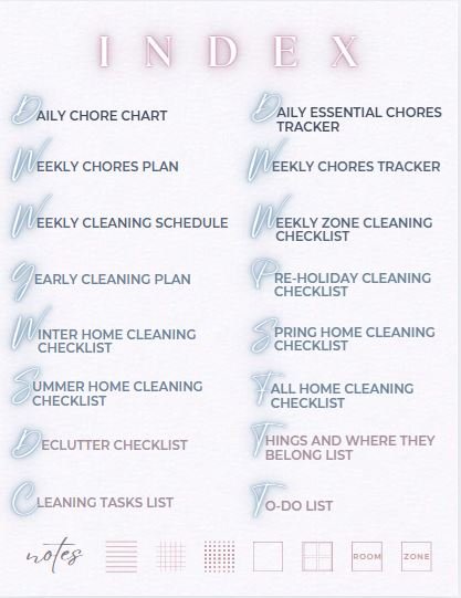 The Cleaning Planner & Guide product image (2)