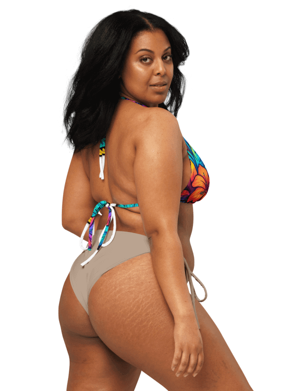 Tropical Bloom Adjustable Bikini Top product image (5)