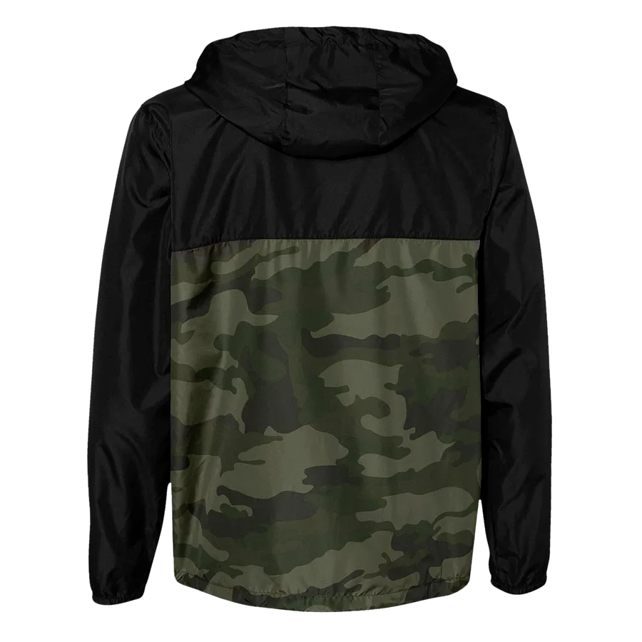 Core Logo Windbreaker Black Camo