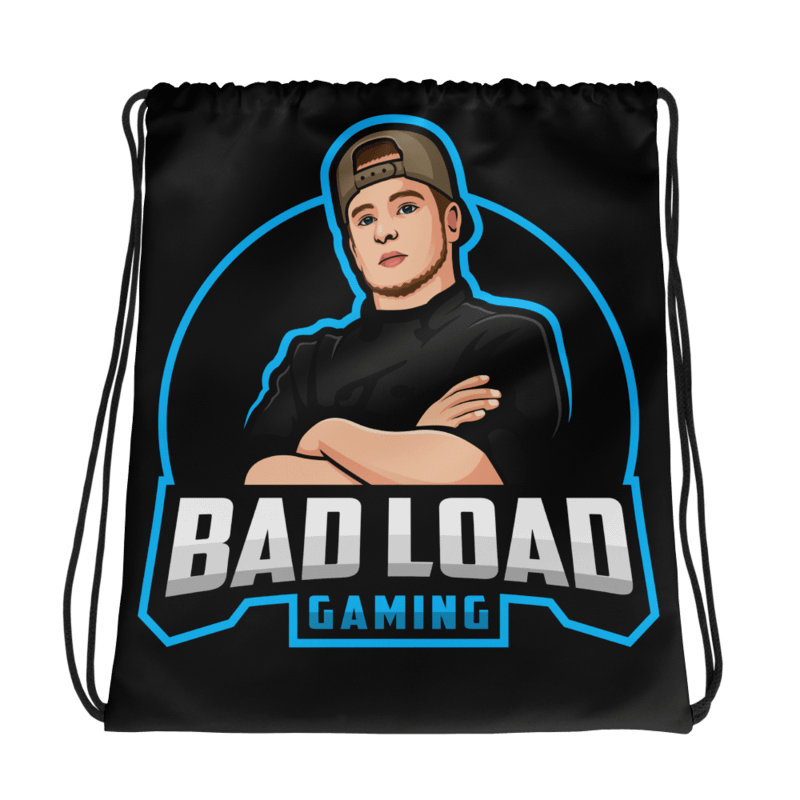 Bad Load Gaming Drawstring bag product image (1)