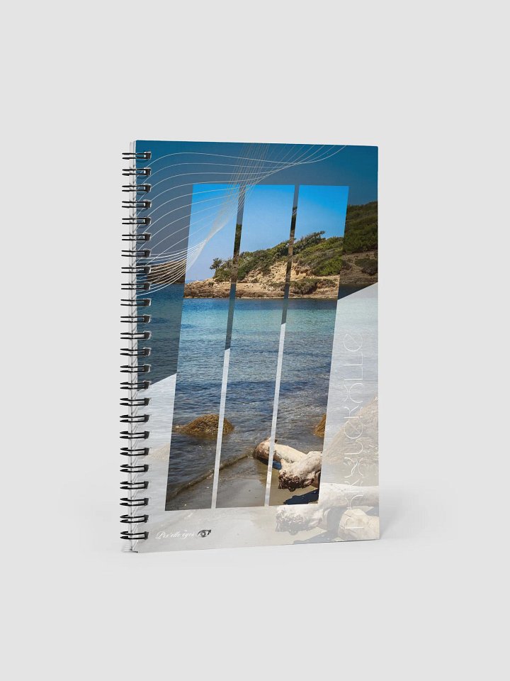 GeoGraphik Notebook – Porqurolle – A5 Format product image (1)