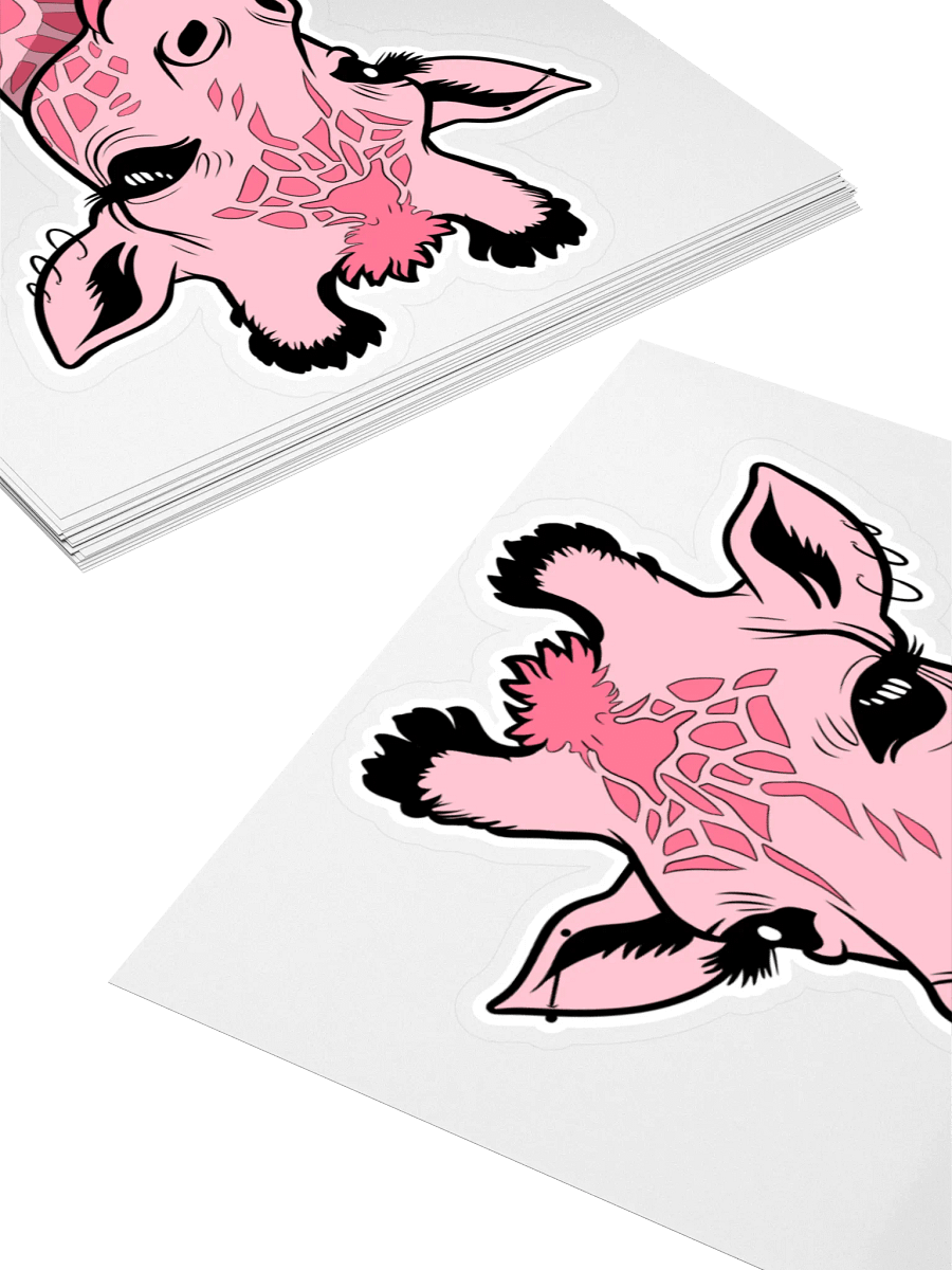 Gothic Safari Kiss-Cut Stickers - Giraffe product image (12)