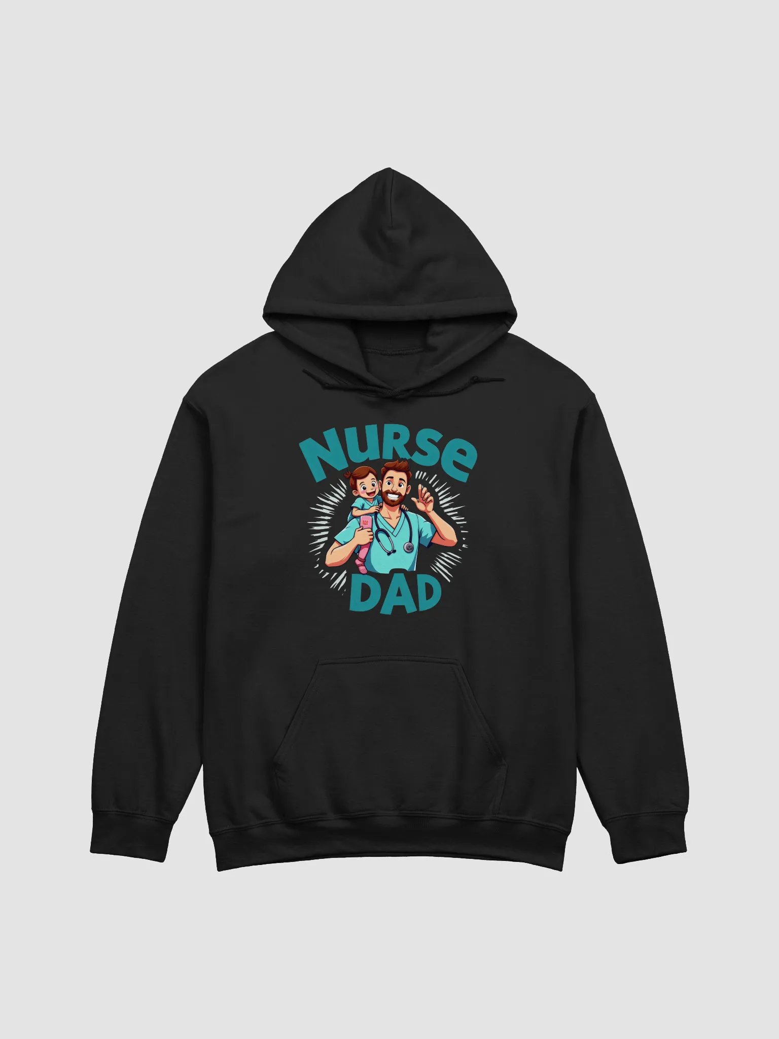 Nurse Dad Love Hoodie product image (7)