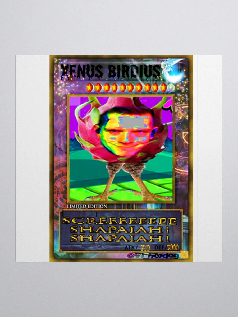 XENUS BIRDIUS Sticker product image (1)