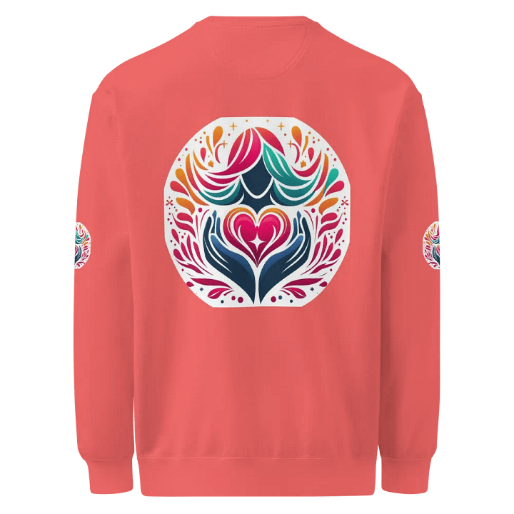 Radiant Heart Unisex Sweatshirt product image (2)