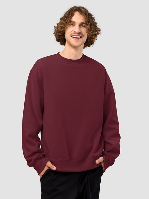 Photo showing Bella+Canvas Unisex Oversized Heavyweight Sweatshirt
