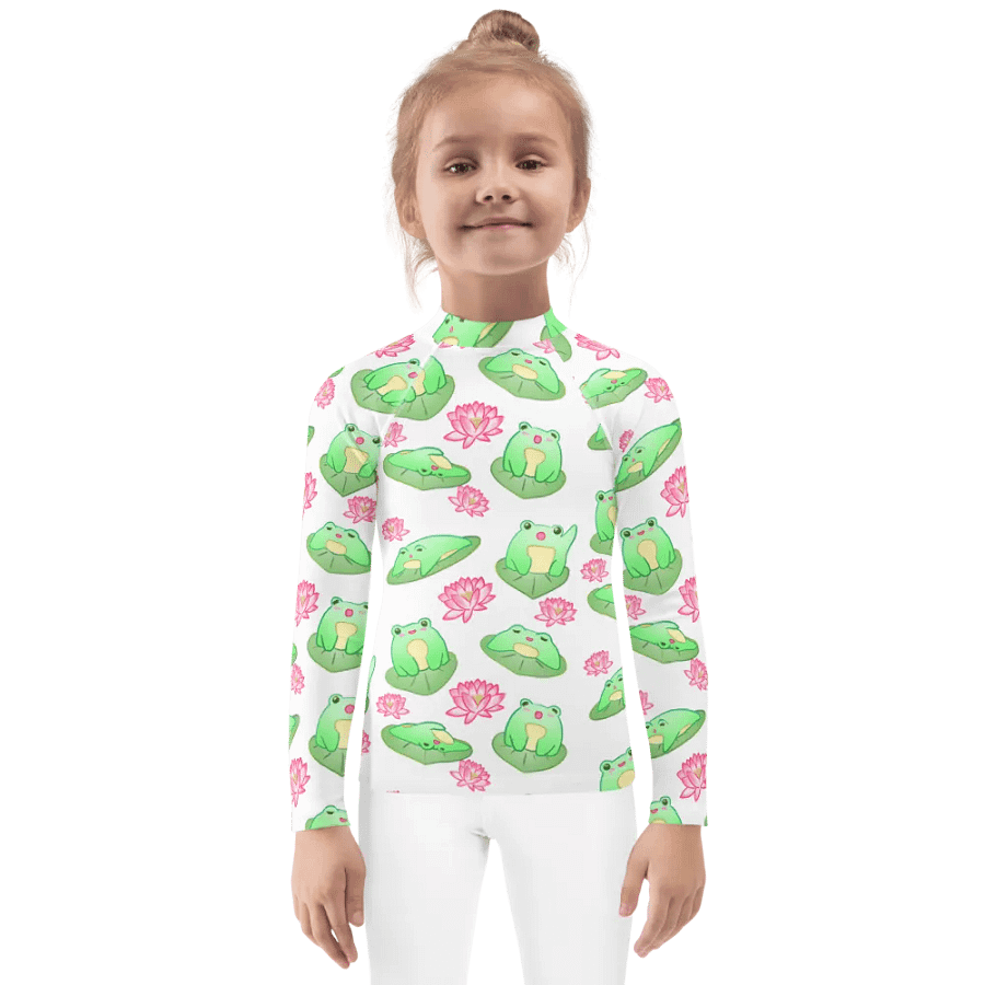 Kawaii Froggie Baby Rashie product image (1)