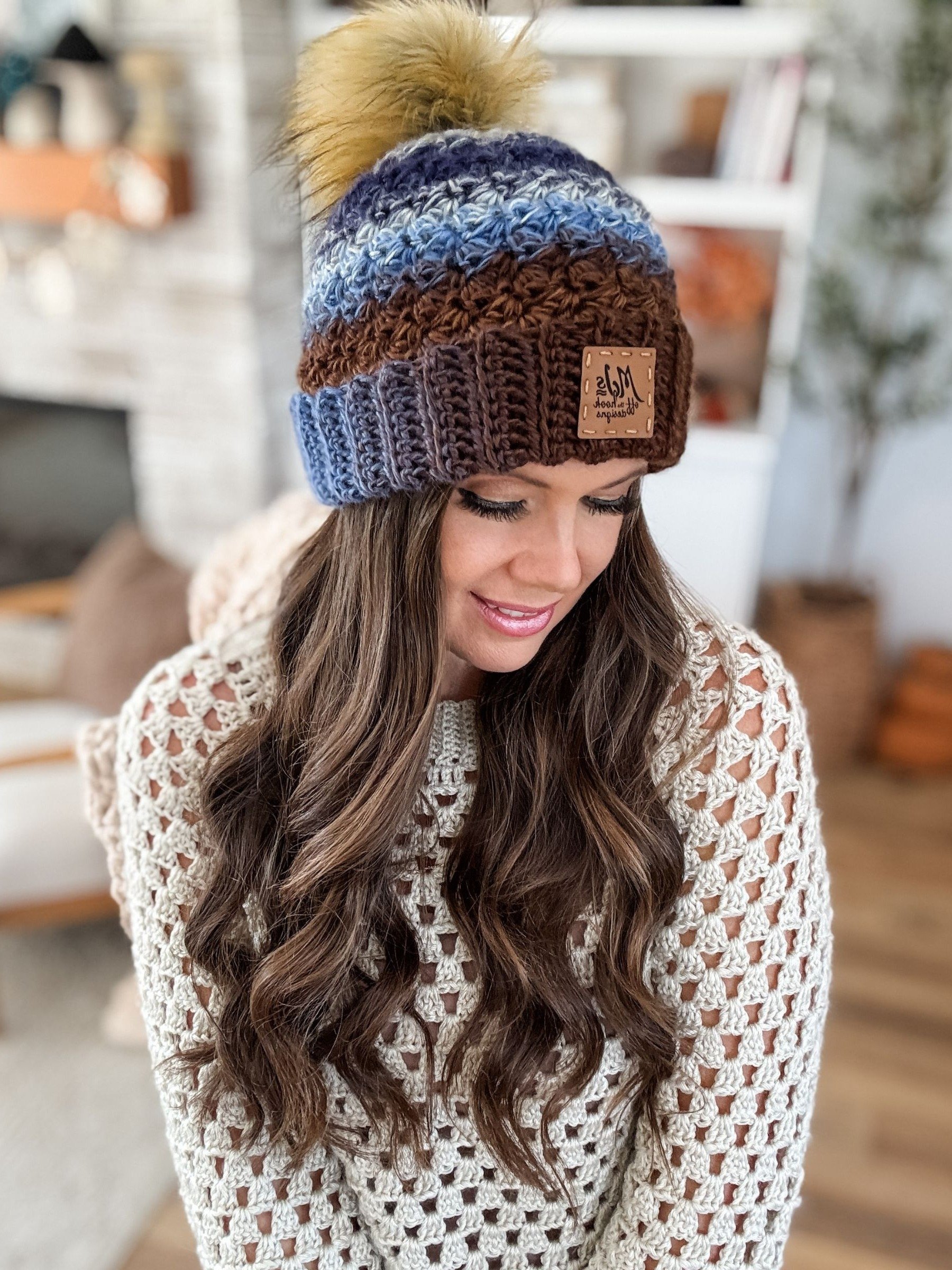 Chunky Suzette Beanie Crochet Pattern product image (5)