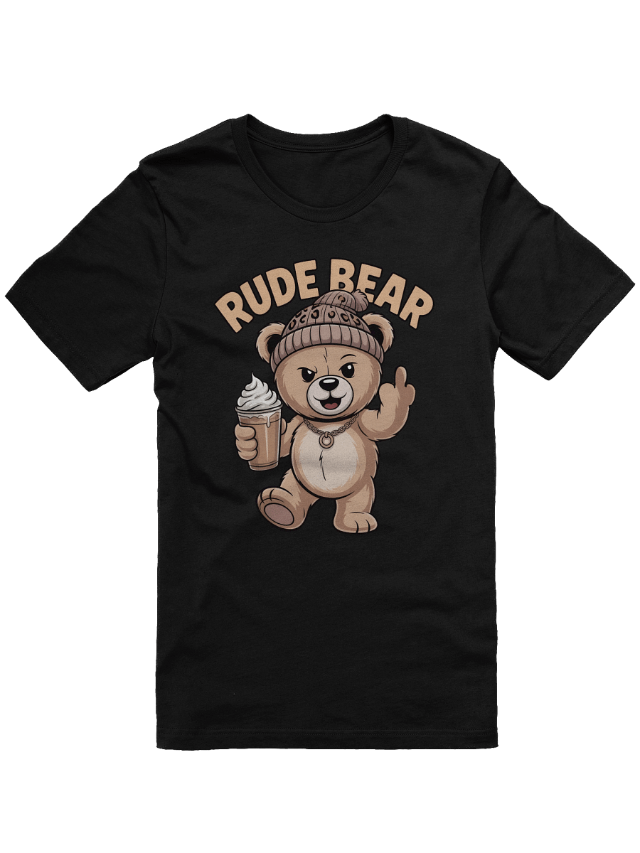Rude Bear Beanie Tee product image (3)