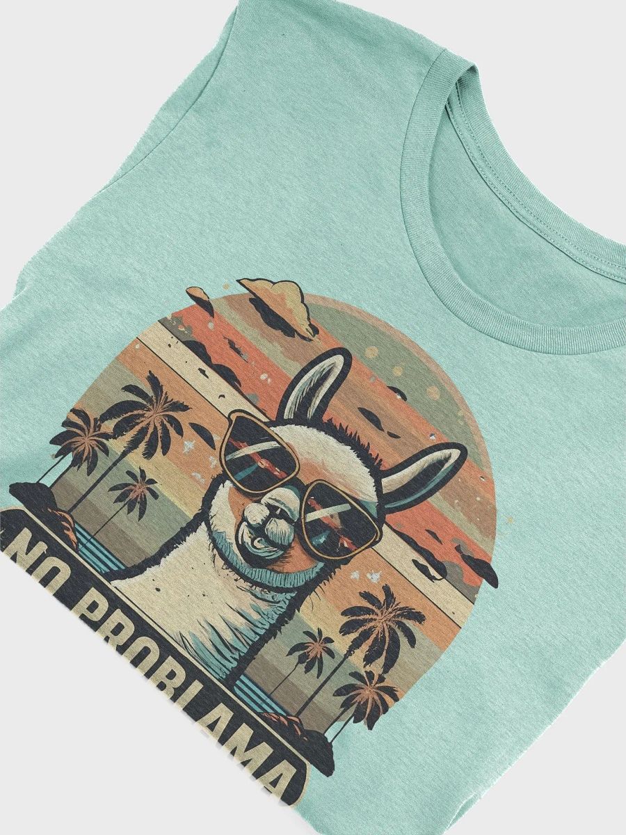 Chill Llama: Sunset Saga Tee Men's Tee product image (5)
