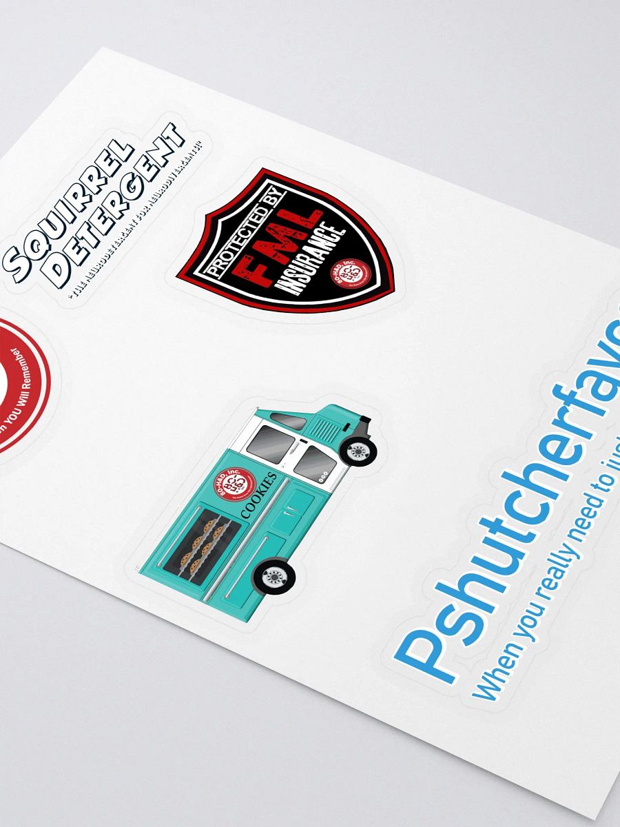 80 H&D Inc Sticker Sheet product image (3)