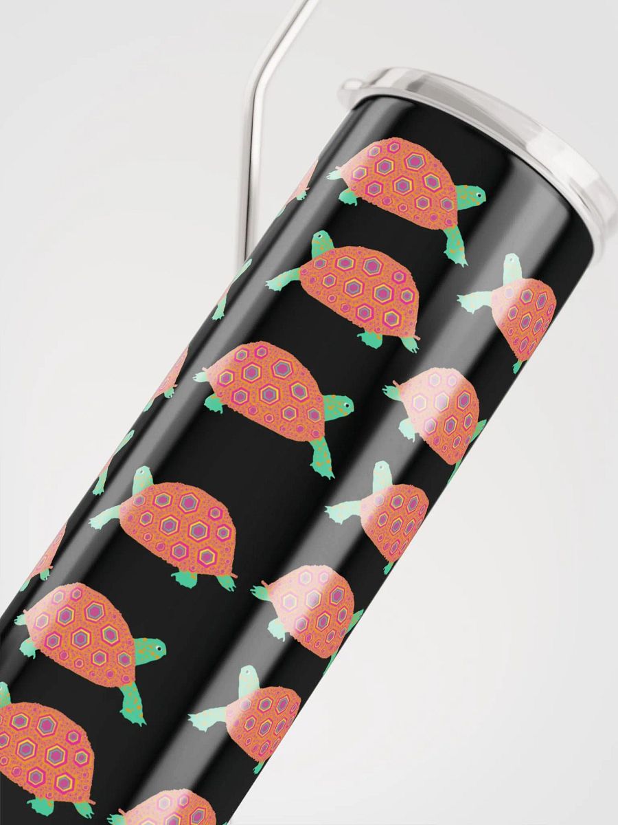 Miniaday Designs Orange Turtles Stainless Steel Tumbler product image (5)