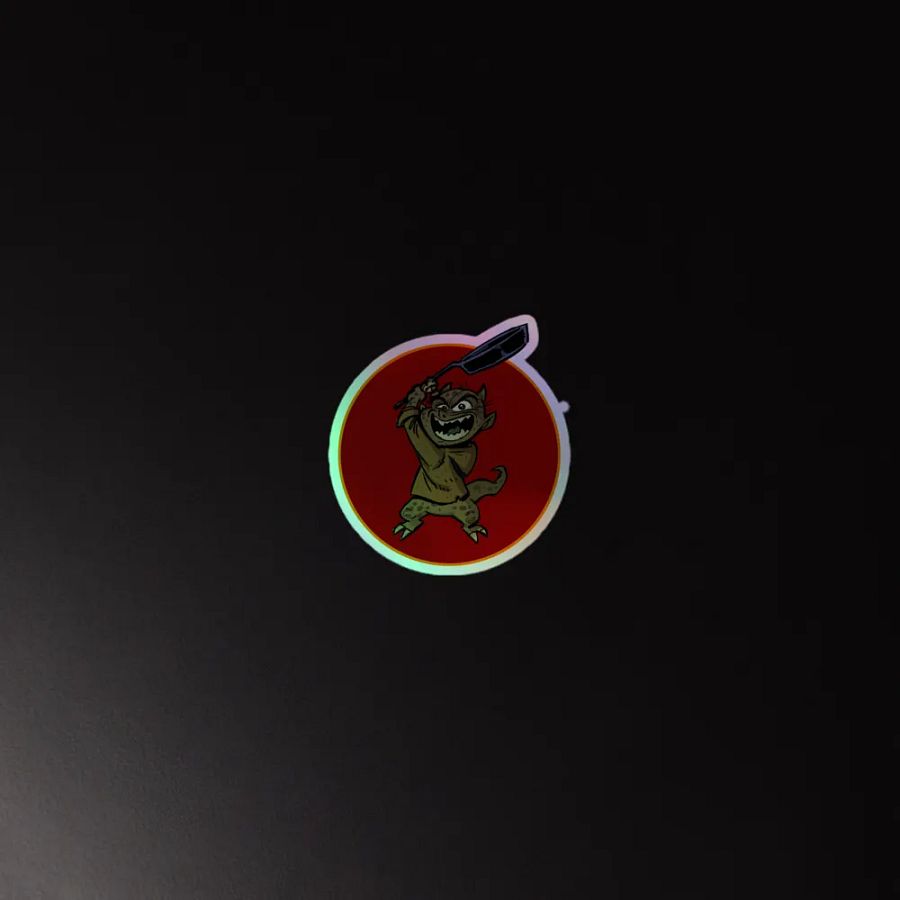Goblin Holographic Sticker product image (2)