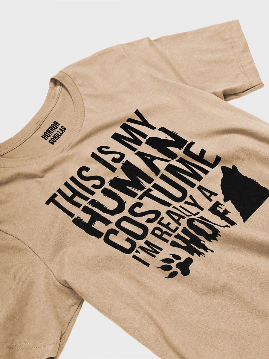 This Is My Human Costume I'm Really A Wolf Funny Halloween T-Shirt product image (8)