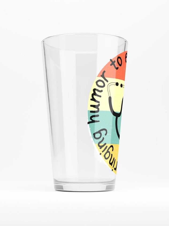 Bringing humor to each patient individually Shaker Pint Glass product image (2)