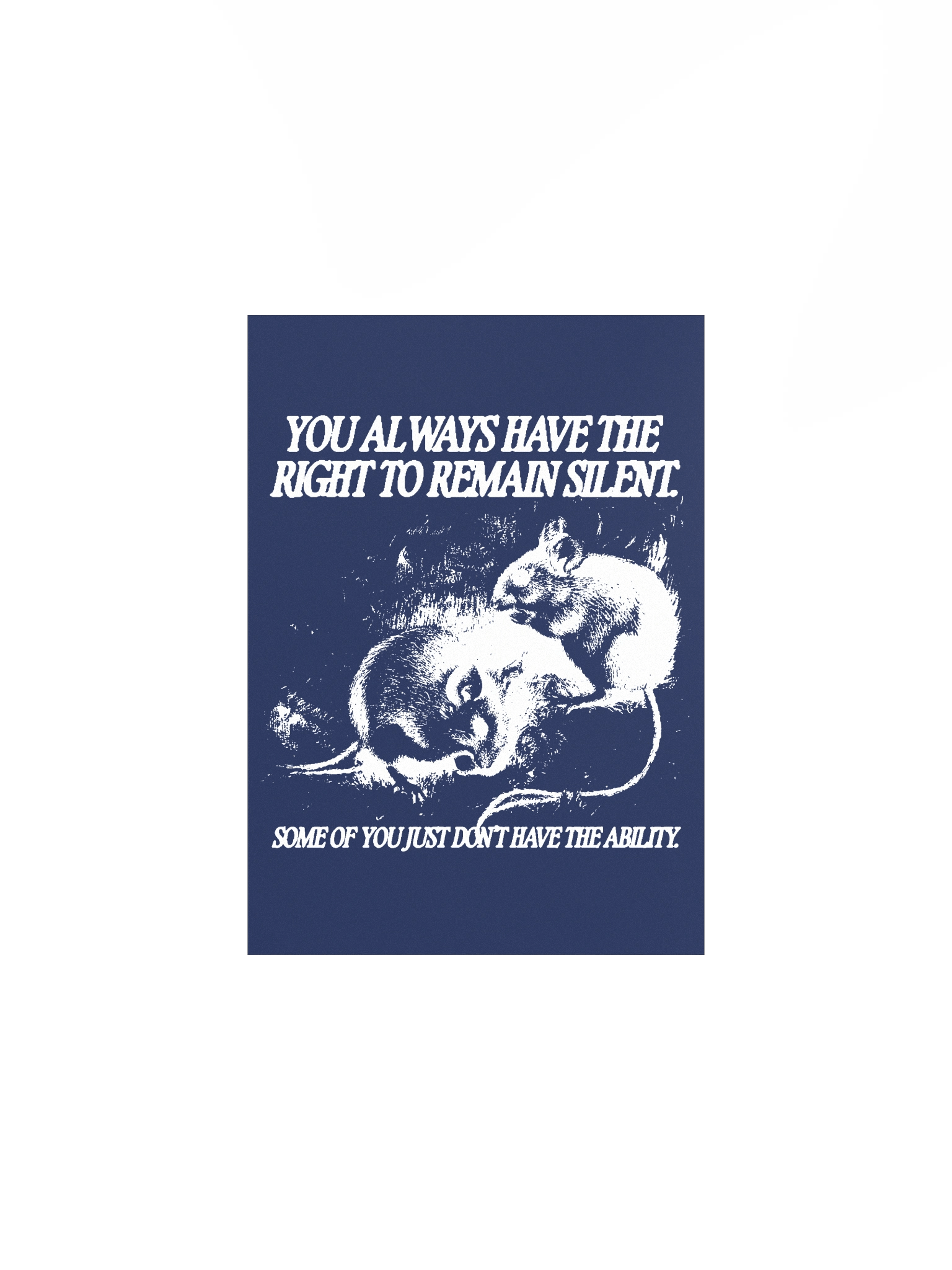 Remain Silent Poster product image (1)