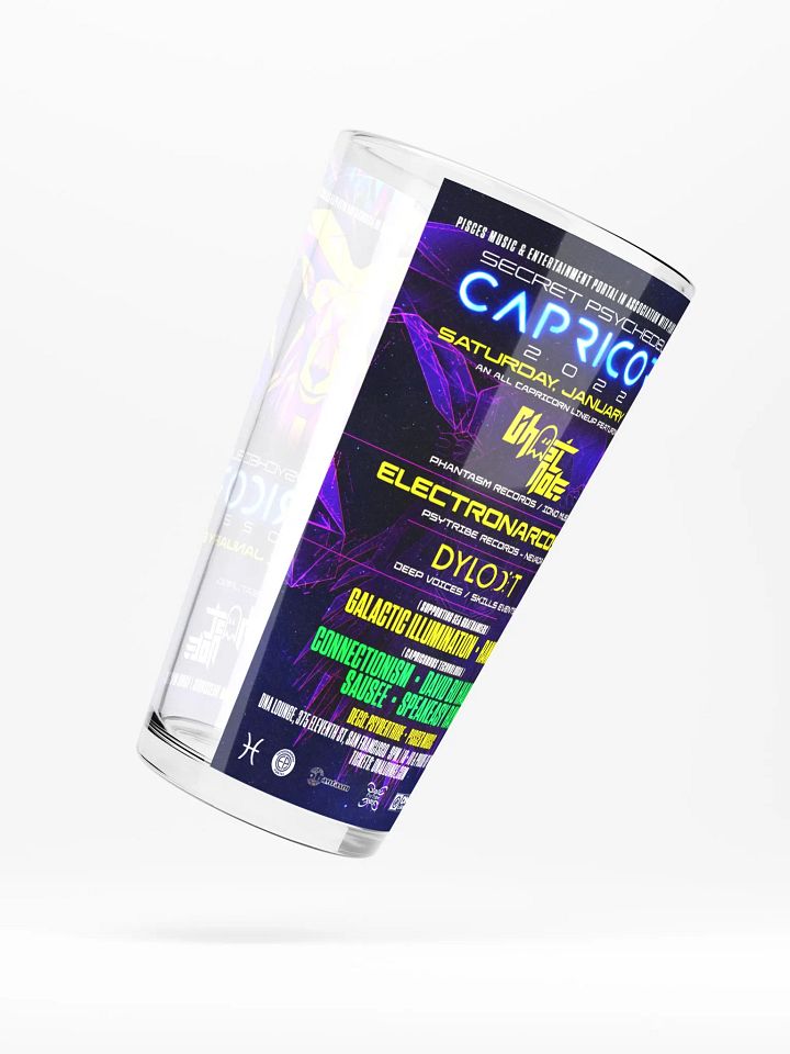 Capricorn 2022 Shaker Pint Glass product image (2)
