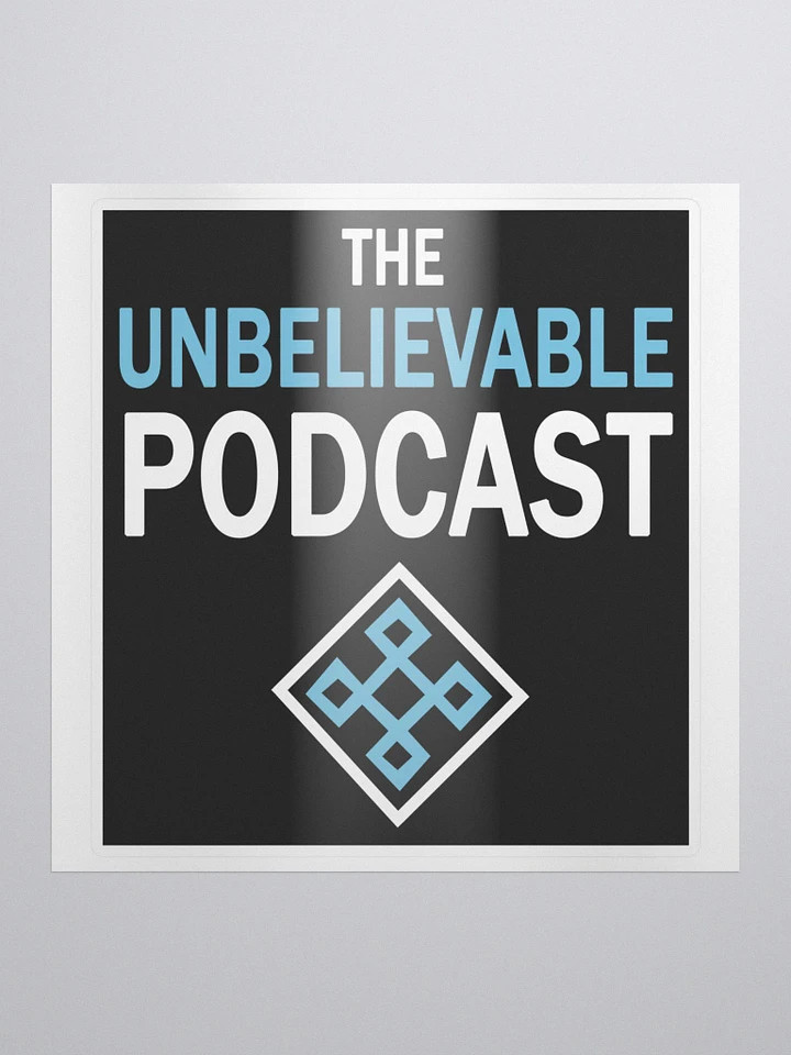 UNBELIEVABLE: The Unbelievable Podcast Logo Sticker product image (1)