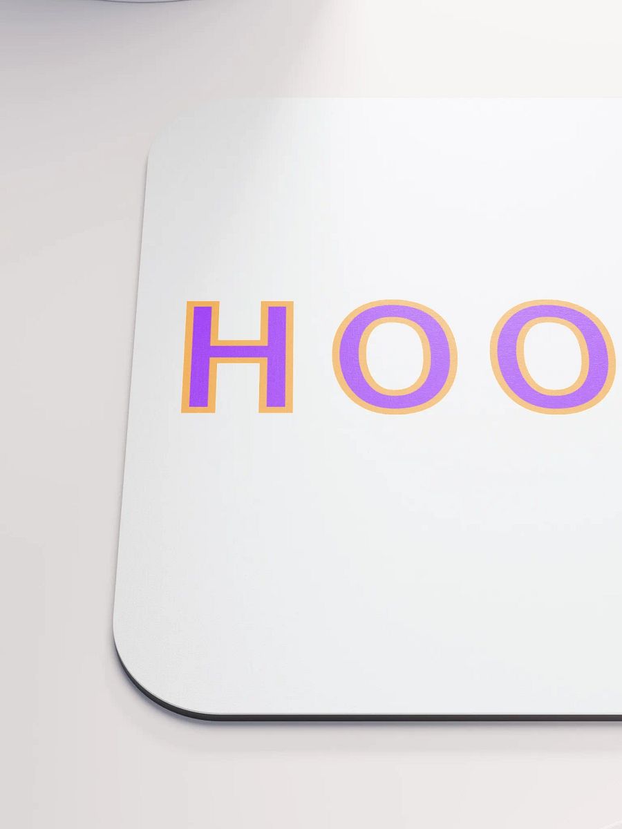 Hooyah Classic Mouse Pad (White) product image (6)