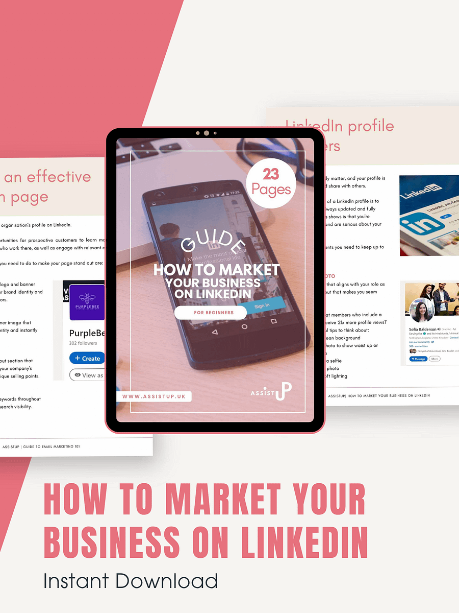 Ultimate How to market your business on LinkedIn guide product image (5)