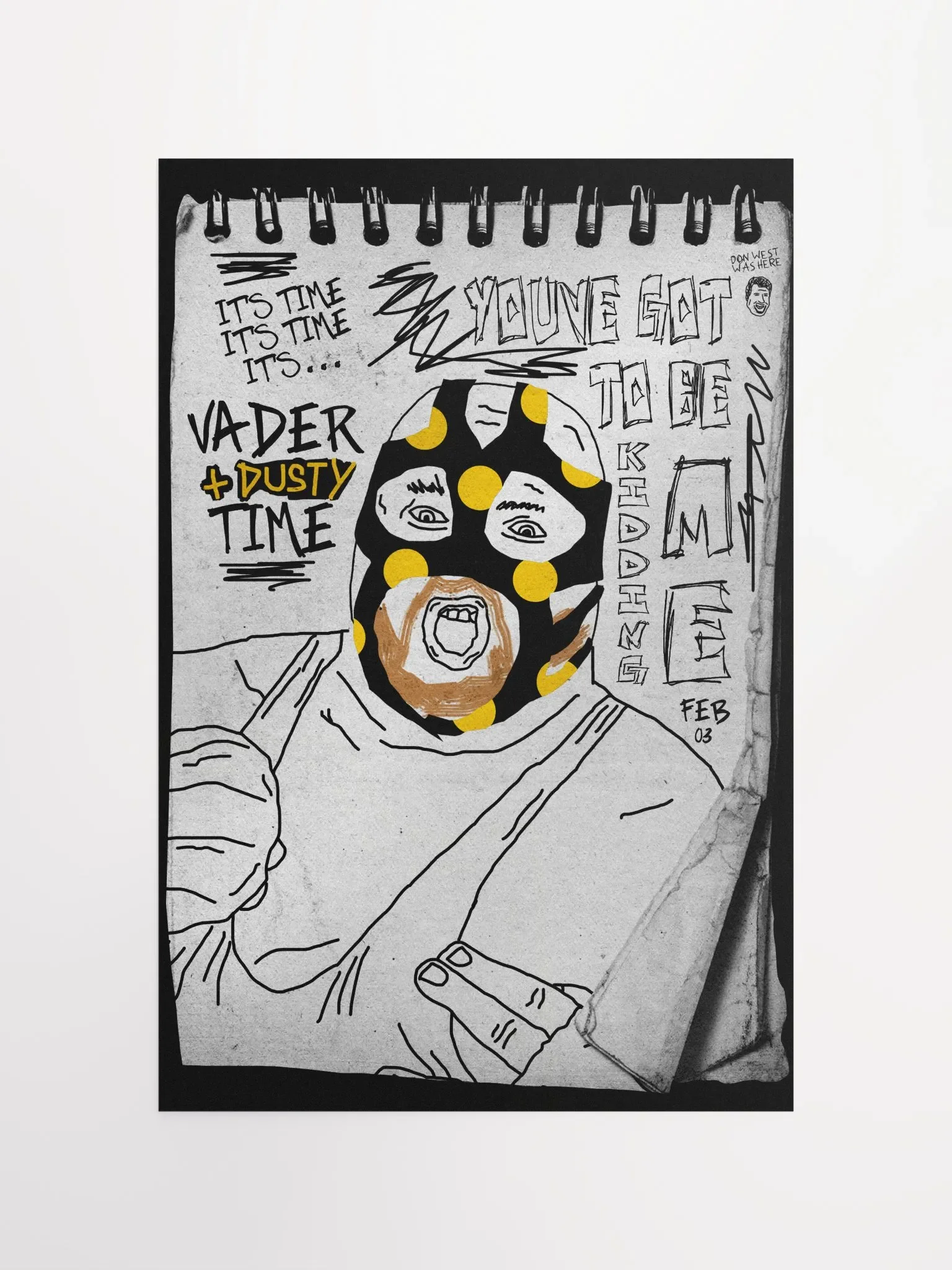 Vader and Dusty Time - February 2003 Episode Poster product image (4)