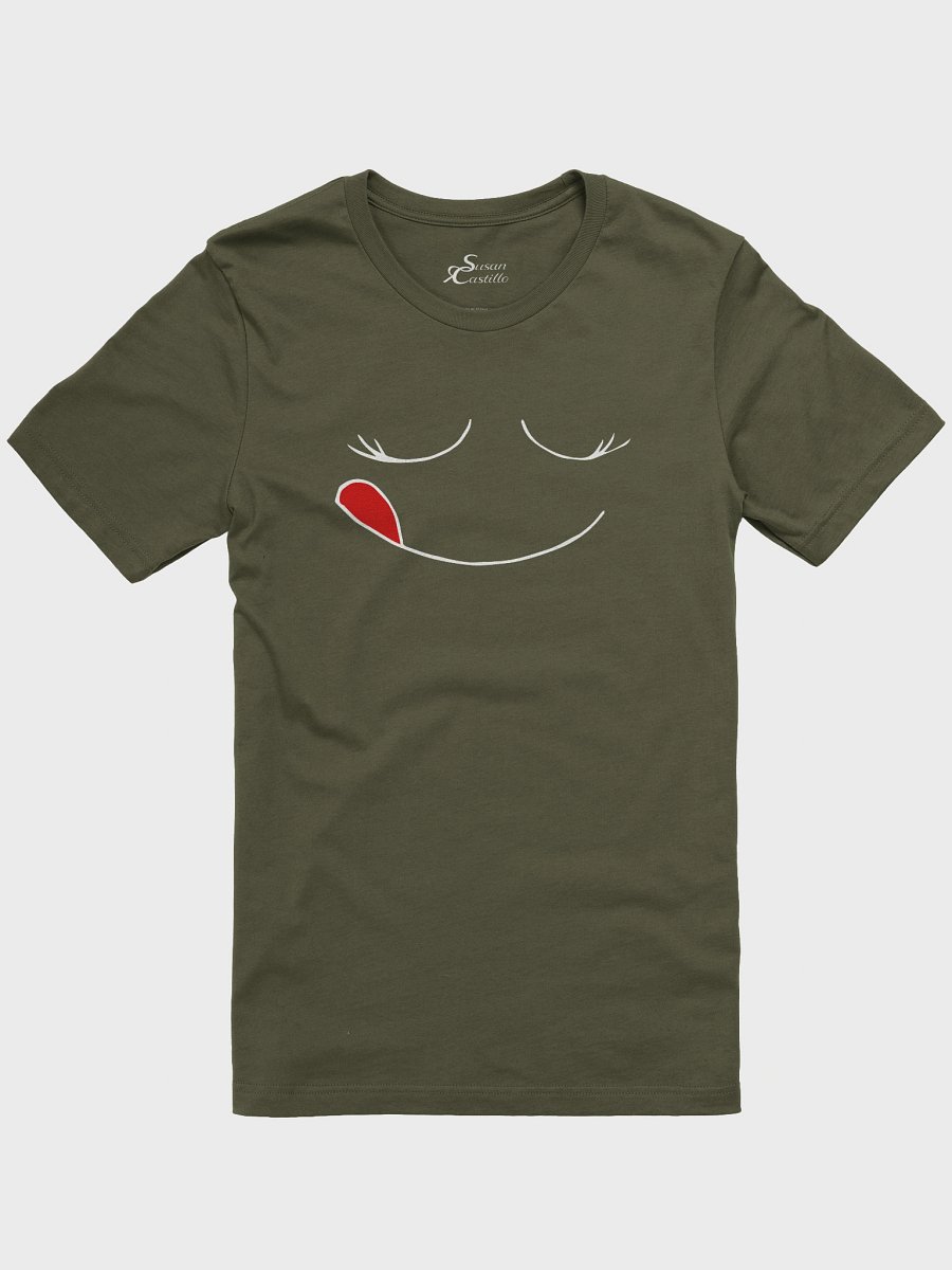 Smiley Face With Closed Eyes Supersoft Graphic Tee product image (1)