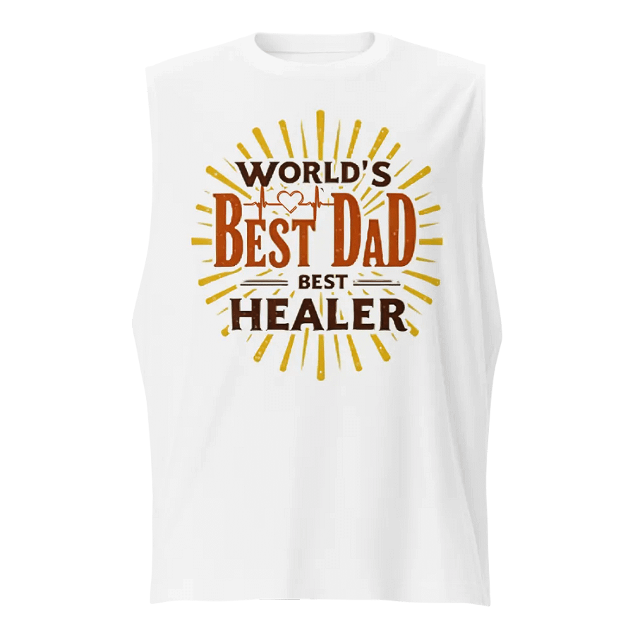 Sunburst Dad Healer Muscle Tank product image (5)