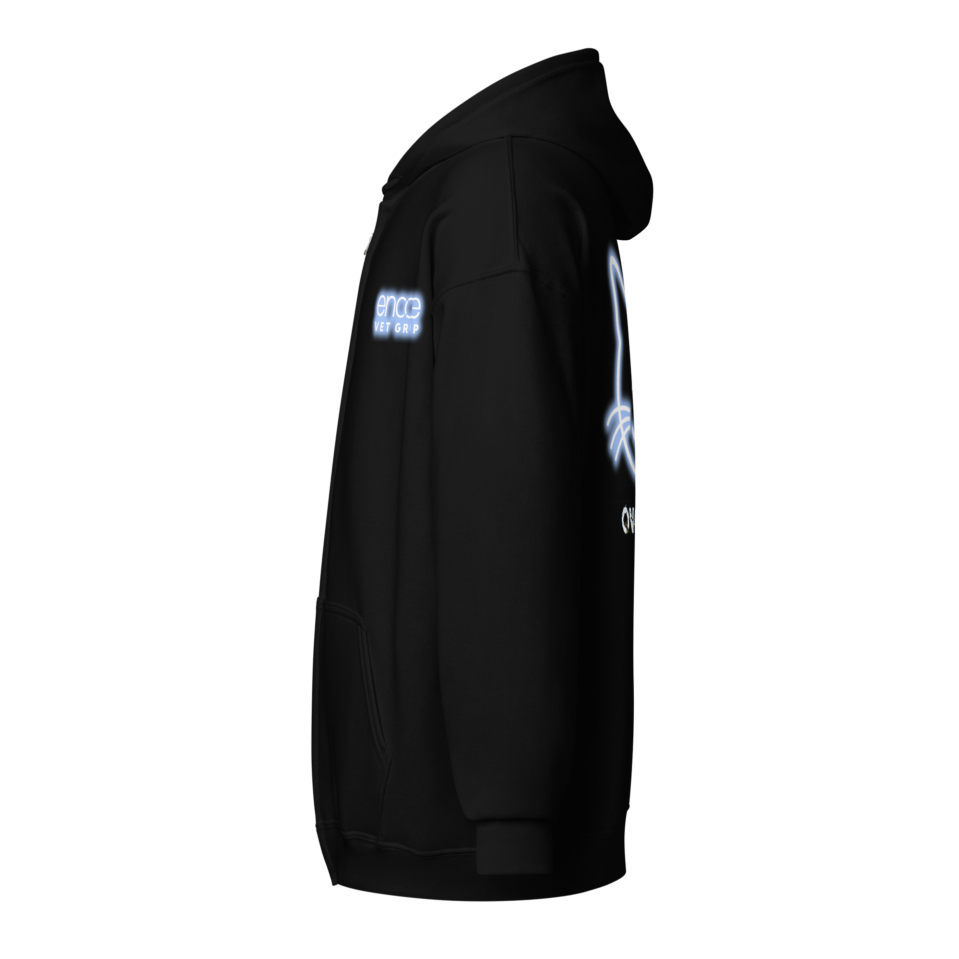 Ovation Electric Cat Full Zip Gildan Hoodie product image (3)
