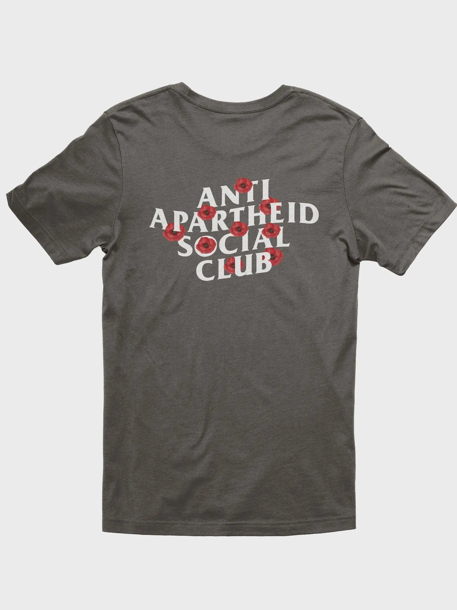Anti Apartheid Club Poppy Flower T-shirt product image (4)